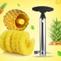 25 Pks Pineapple Slicer Peeler Fruit Corer Spiral Cutter