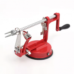 25 Pks 3 In 1 Multifunctional Metal Apple Peeler Corer Slicer With Suction Cup Base